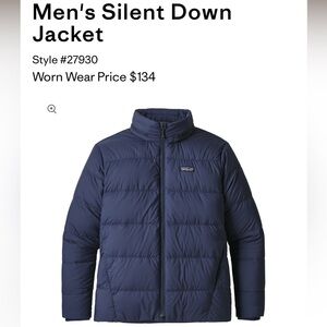 Patagonia Men’s Silent Down Jacket